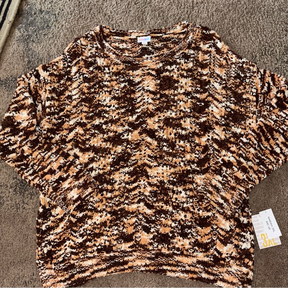 Lularoe Crochet Sweater